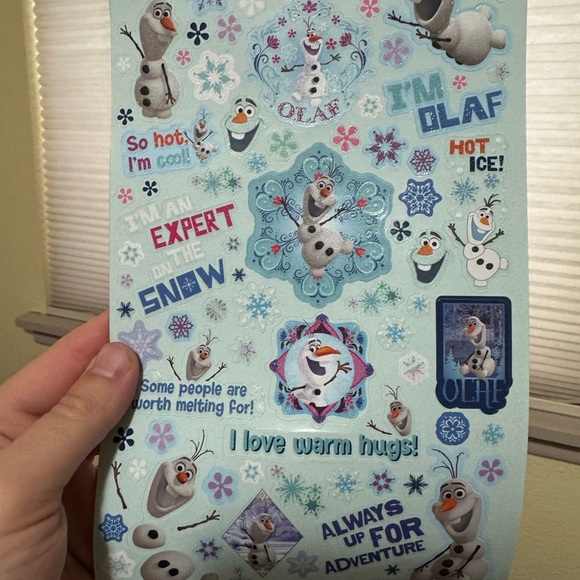 Disney Frozen Anna Child Wig Halloween NWT And Sticker Book - Picture 7 of 8